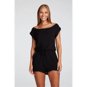 Chaser Romper Black with Pockets Women's Size S